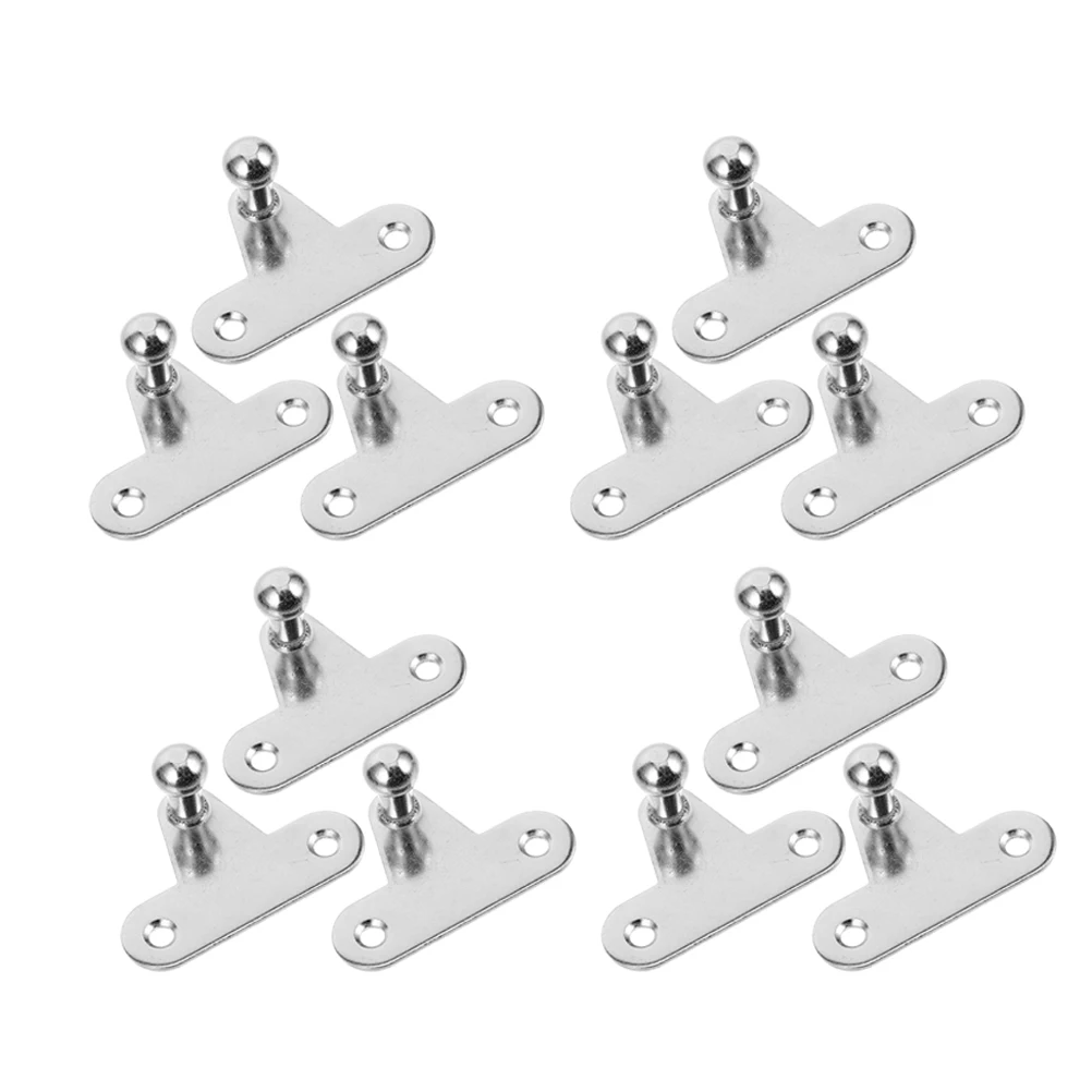 

20pcs Gas Strut Mounting Brackets Hydraulic Shock Front Fixed Bracket Car Trunk Cabinet Camper Door Struts Spring Hinges