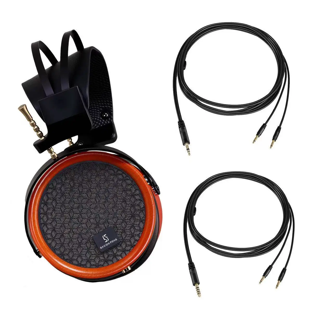 

BAOSHIFENG HD1180-k4, открытые музыкальные наушники с нанодиафрагмой 80 мм, высокое качество, без шумоподавления