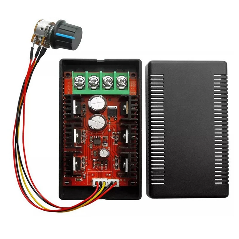 2000W DC12V/24V/48V MAX 40A DC Motor Speed Controller PWM Voltage Regulator Adjustable Power Control HHO RC Fan Governor 1 Piece