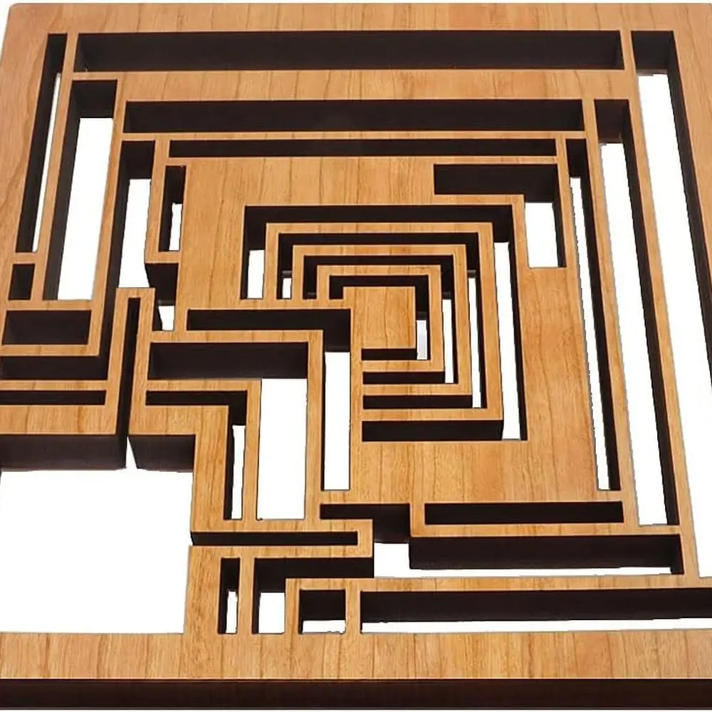 

Frank Lloyd Wright Inspired Ennis Block Hardwood Trivet