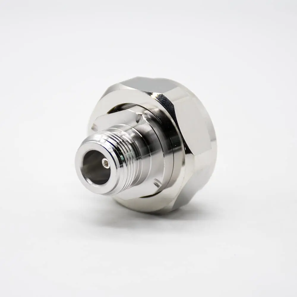 N Female to 7/16 DIN Male Adapter Nickel Plating 180ｰ R-F Coaxial Connector