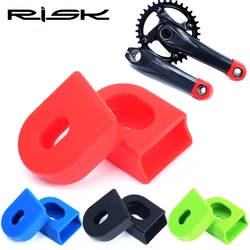 Silicone crankset capa para mountain bike, proteção caso para bicicleta de estrada, ciclismo acessórios, mtb