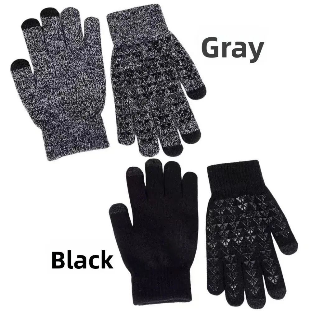 Durable Thickened USB Heated Gloves Touchscreen Adjustable Electric Heating Gloves Warm Non-Slip Hand Warming Gloves Winter