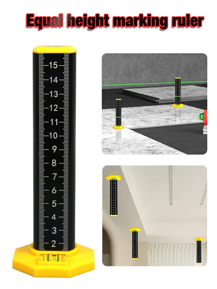 Light Steel Keel Leveling Artifact Ceiling Leveling Special Ruler Equal Height Ruler Gradienter Stick Wall Lay Floor Tiles Tool