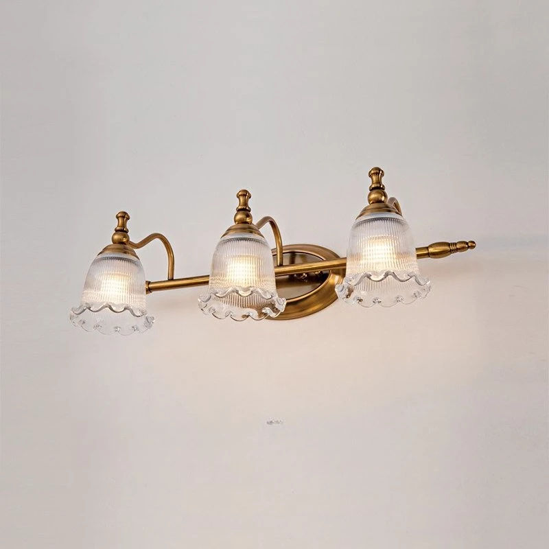 French European American Rustproof Metal Glass LED Makeup Mirror Vanity Wall Light Bathroom Cabinet Home Decor Novelty New
