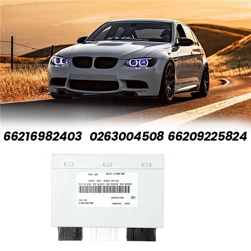 

T-Top-Rated-Car Rear PDC Park Distance Control Module 66216982403 For BMW E87 E88 E81 E82 E84 E90 E91 E92 E93 2006-2013 66209225