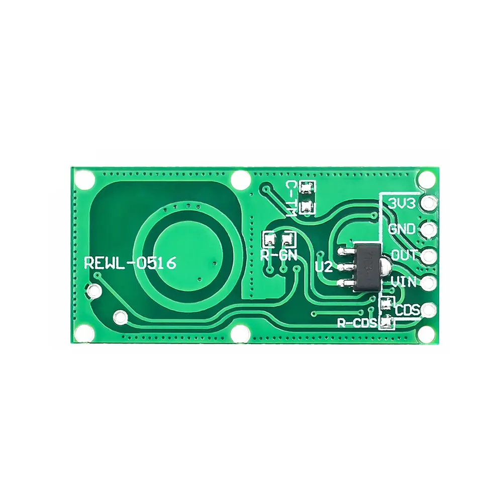 RCWL-0516 Micro Wave Radar Sensor Switch Board RCWL 0516 Microwave Human Body Induction Intelligent Module Pack of 10