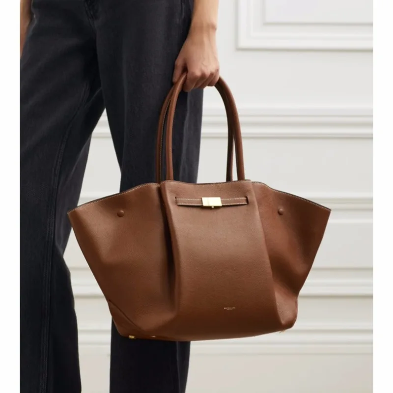 Wing-shaped Handbag Dumpling-shaped Tote Bag Large Capacity Versatile Tote Bag Crossbody Commuter Bag Versatile Everyday Bag
