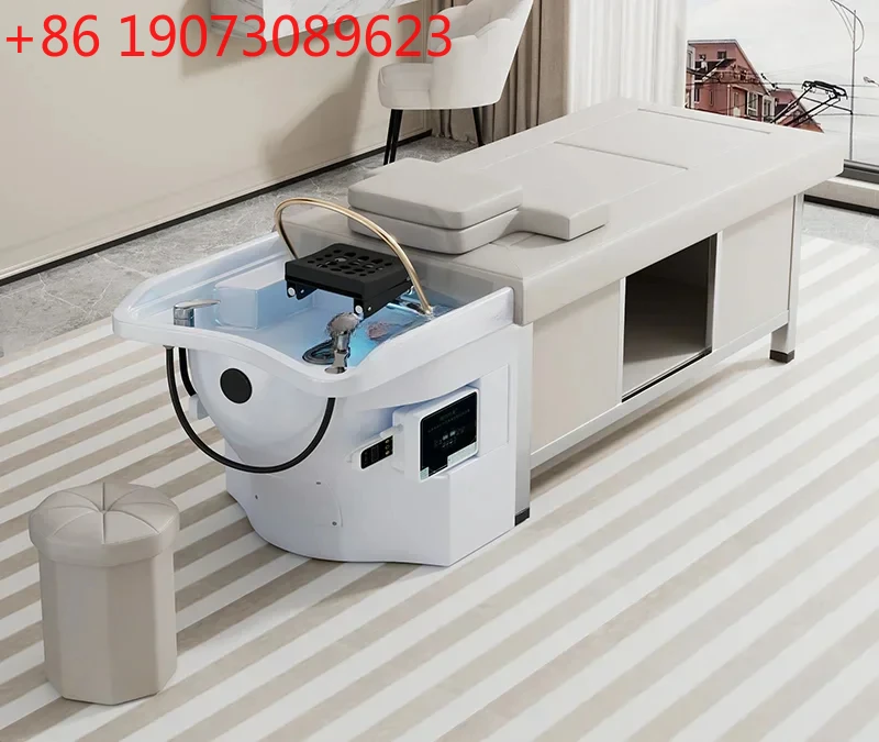 

High-End Barber Shop Thai Head Therapy Shampoo Chair Water Circulation