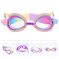 Anti Fog Swimming Goggles Children's Anti-fog Glasses for Anti-UV Colorful Lovely Girl