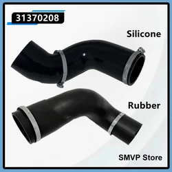 Silicone/Rubber Fit for Volvo S60 S80 V60 V70 Intercooler Tubocharger Air Intake Hose Pipe 31370208 30792885