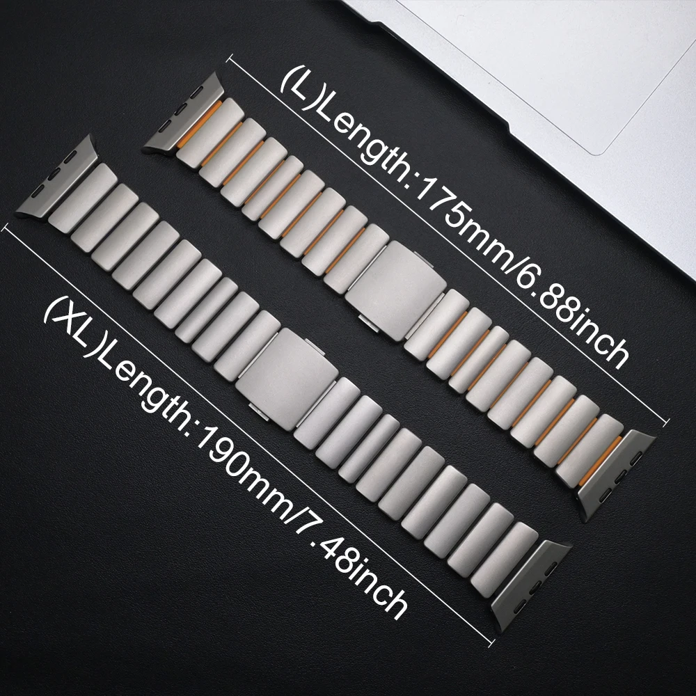 الفولاذ المقاوم للصدأ + شريط مطاطي لساعة أبل الترا 3 2 49 مللي متر سلسلة 11 10 46 مللي متر حزام المعصم الرجالي ل Iwatch 9 8 7 6 5 SE 3 45 مللي متر 44 مللي متر