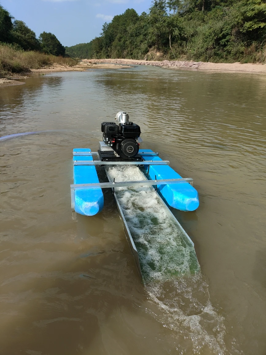 Barco de alimentación automática sifón