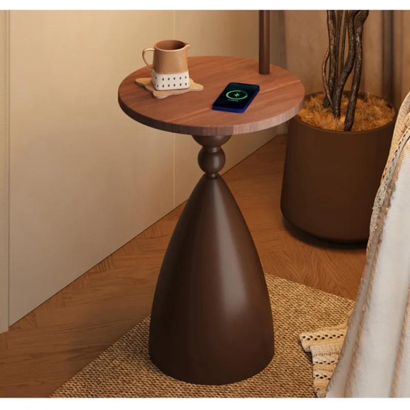 With Coffee Table Design Led Floor Lights for Living Room Sofa Side Standing Lamp Bedroom Study Shelves All-in-one Bedside Lamps