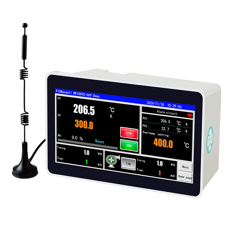 MF43HYC-669 Intelligent Temperature Controller for Powder Coater WiFi and Application Software Control