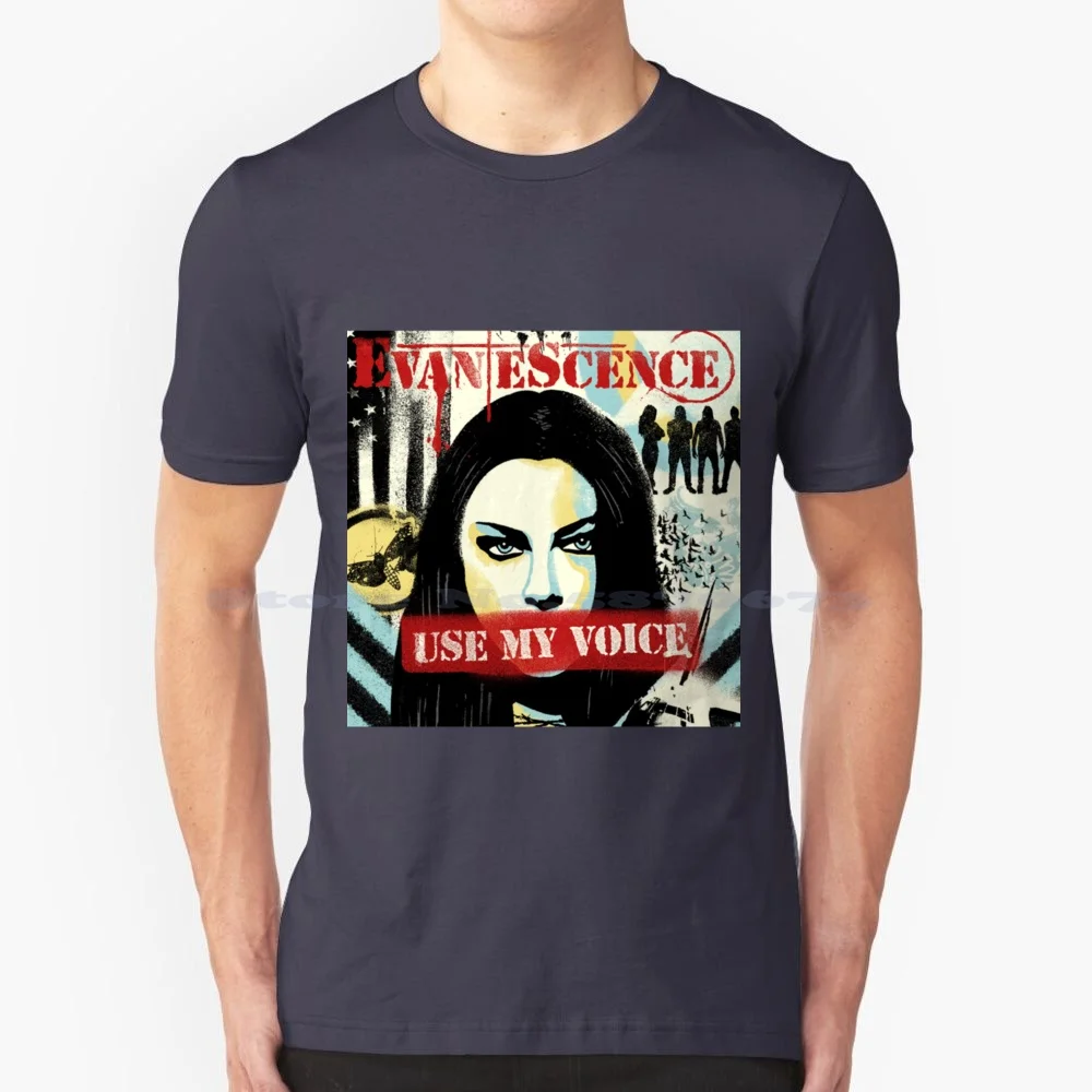 Amy Lee-Evaneszenz Racer back T-Shirt 100% Baumwolle T-Shirt Amy Lee Evaneszenz