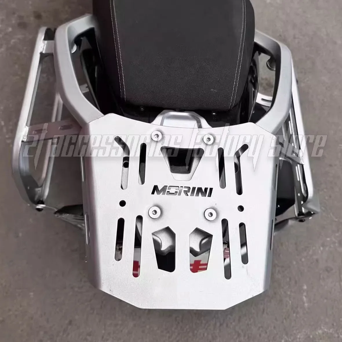 For Morini X Cape X-Cape 1200 XCape 1200 Motorbike Rear Shelf Tail Box Luggage Rack Bottom Plate Mounting Adapter Plate