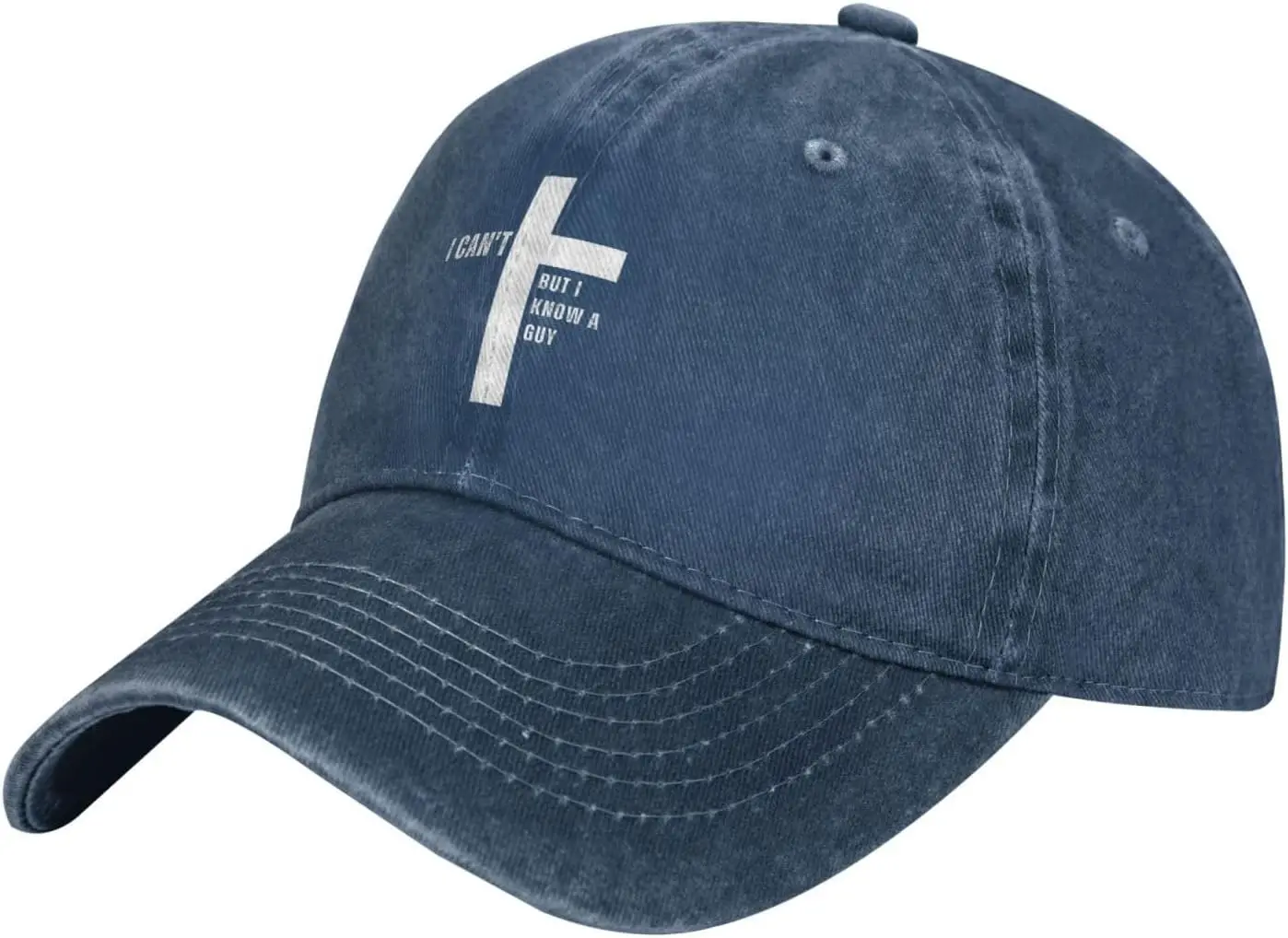 

I Can't But Know A Guy Jesus Hat Adjustable Funny Fashion Casquette for Men Women