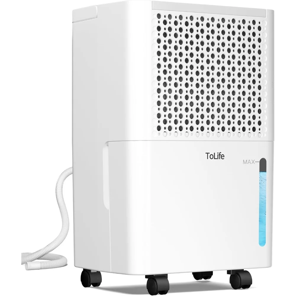 

Dehumidifier,3000 Sq.Ft 32Pint Dehumidifier for Home-with Drain Hose,Ideal for Bedroom Bathroom RV and Basements,Intelligent Hum