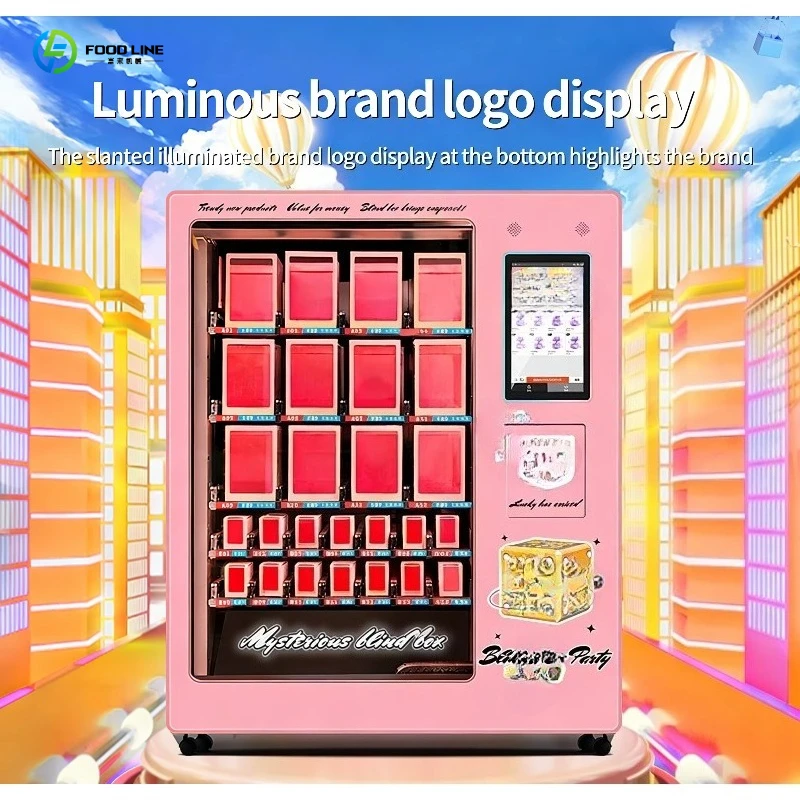 FL Blind Box Vending Machine Anti-Theft Automatic Kiosk with WiFi Online Monitoring for Shopping Plaza