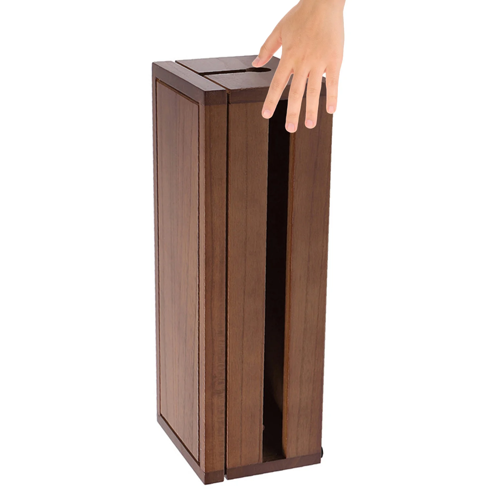 

1Pcs Wood Cable Storage Box Multi-Functional Wire Organizer Socket Case Power Strip Box Heat Dissipation Cable