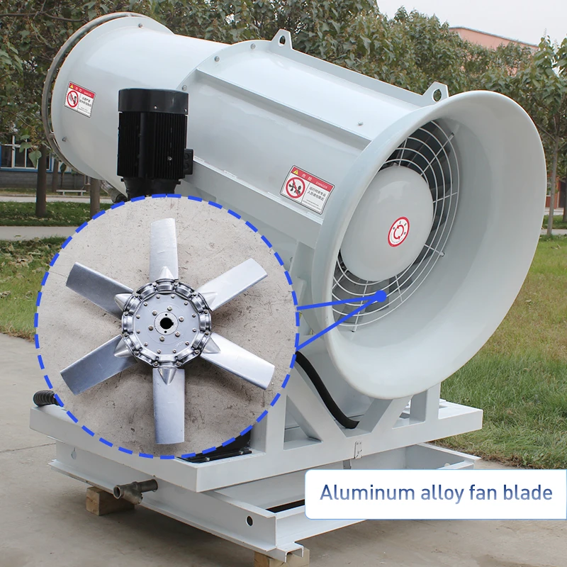 Brume d'eau de contrôle de poussière environnementale de machine de canon de brouillard de pulvérisateur