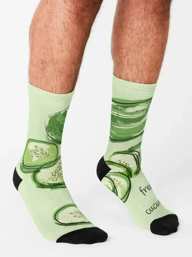 set of cucumbers Socks christmass gift Thermal man winter Crossfit Argentina Socks Girl Men's