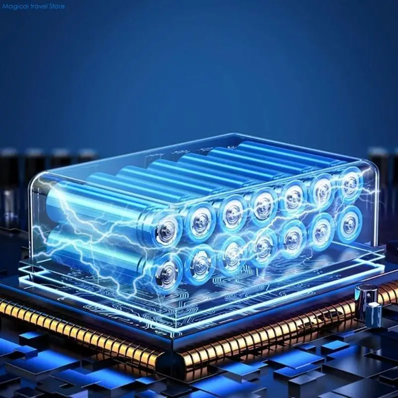 N2UB Four Slot for AA 3A 9V Batteries Charging Hubs with LED Indicators