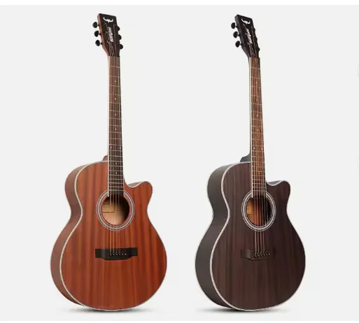 

Bullfighter 41Inch 4115 Acoustic Guitar High-Quality Classic Design Sapele Body Sealed Chrome Tuners Guitara New 2026