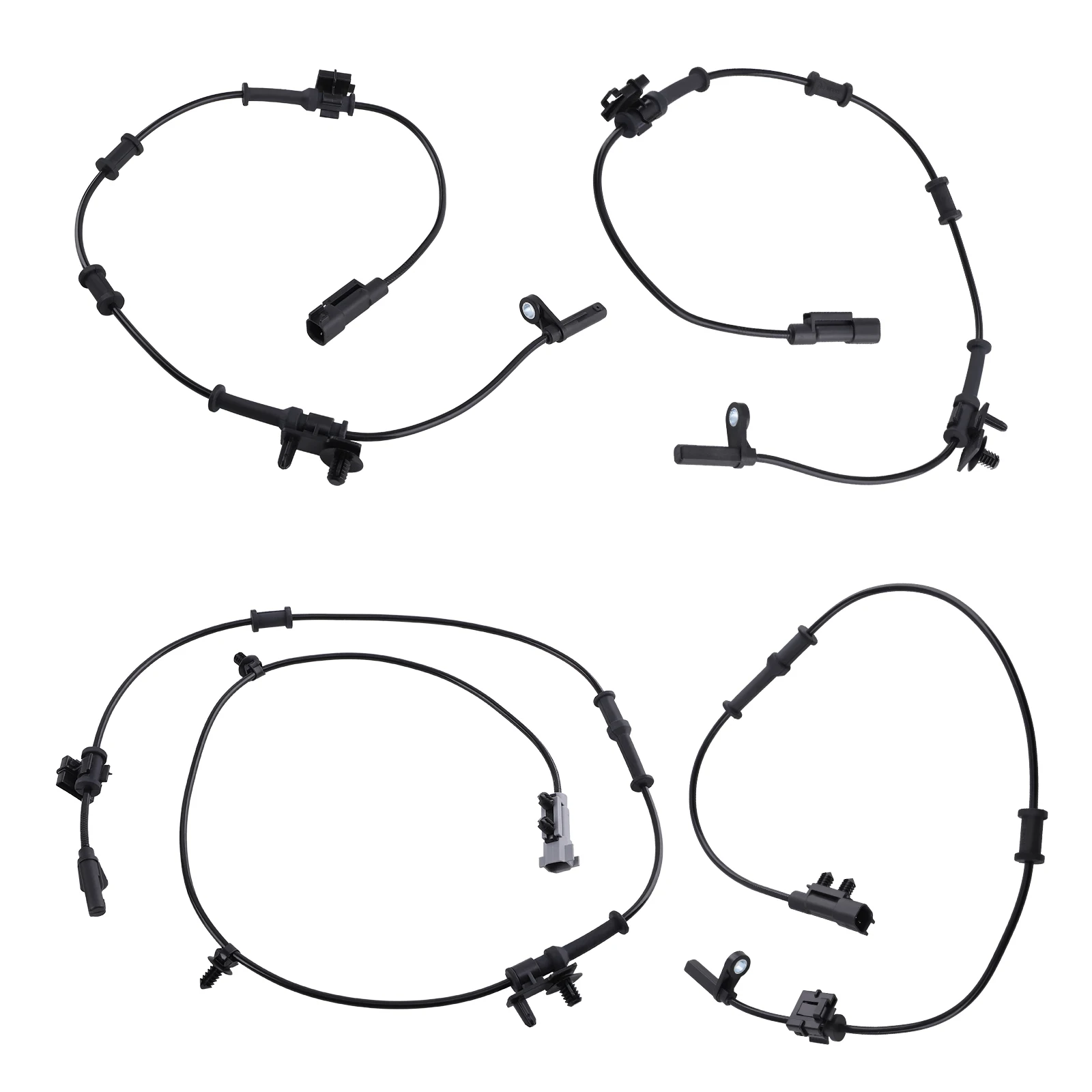 

4Pcs Front Rear ABS Wheel Speed Sensor Set For Chrysler 300 V6 3.6L 4779643AB