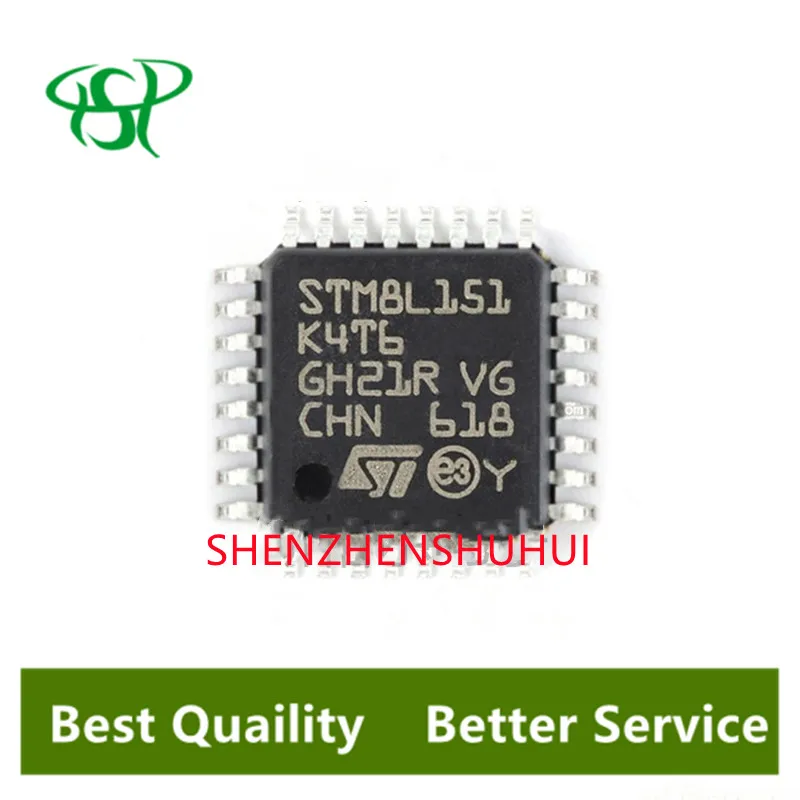 SMD 2PCS  STM8L151K4T6 QFP32 microcontroller import  IN STOCK