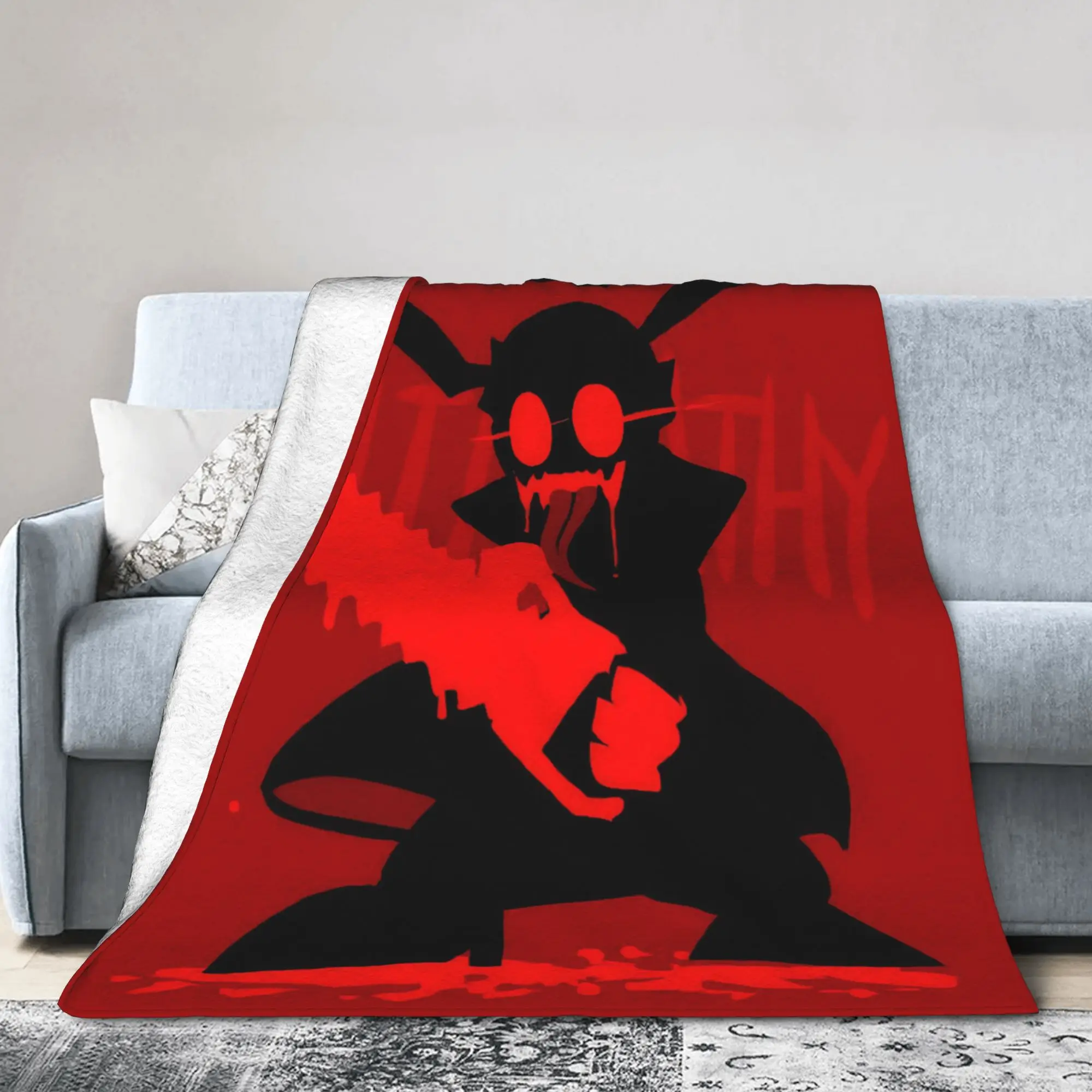 Comfort MADNESS COMBAT Hank Blanket Stuff Sofa Decorative  Throws And Blankets Soft Fleece for Travel
