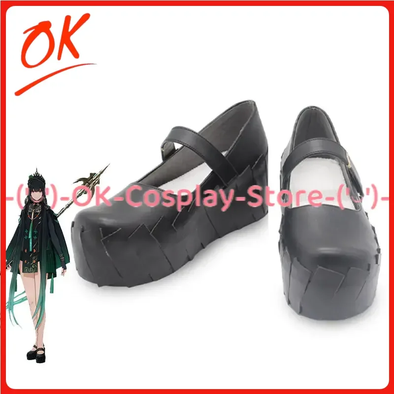 [Customized Size] RPG Punishing: Gray Raven Qu Pavo Cosplay Shoes Anime Roleplay Prop Halloween Carnival Party Boots PU Leather