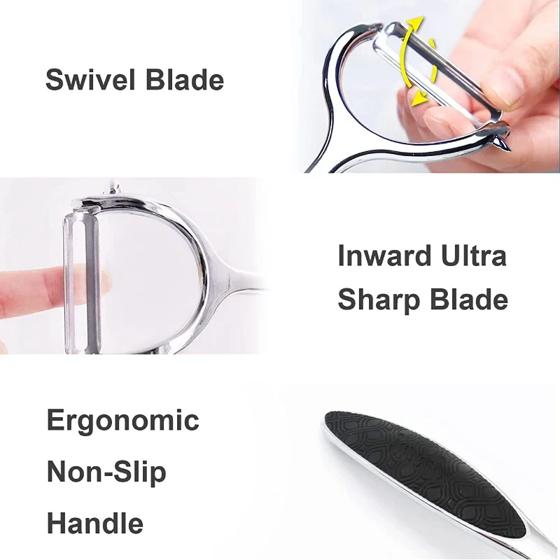 Овощечистка из нержавеющей стали, картофелечистка, многофункциональная терка для моркови, инструменты для фруктов, кухонные аксессуары, кухня pelador