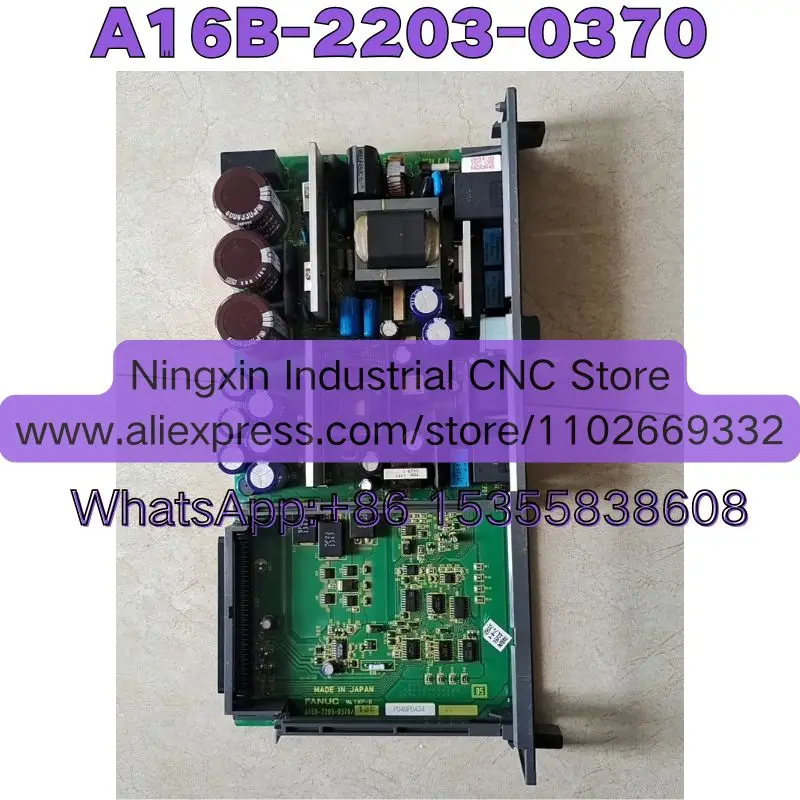 Latest Quotation Used FANUC A16B-2203-0370 A16B 2203 0370 Circuit Board Tested OK