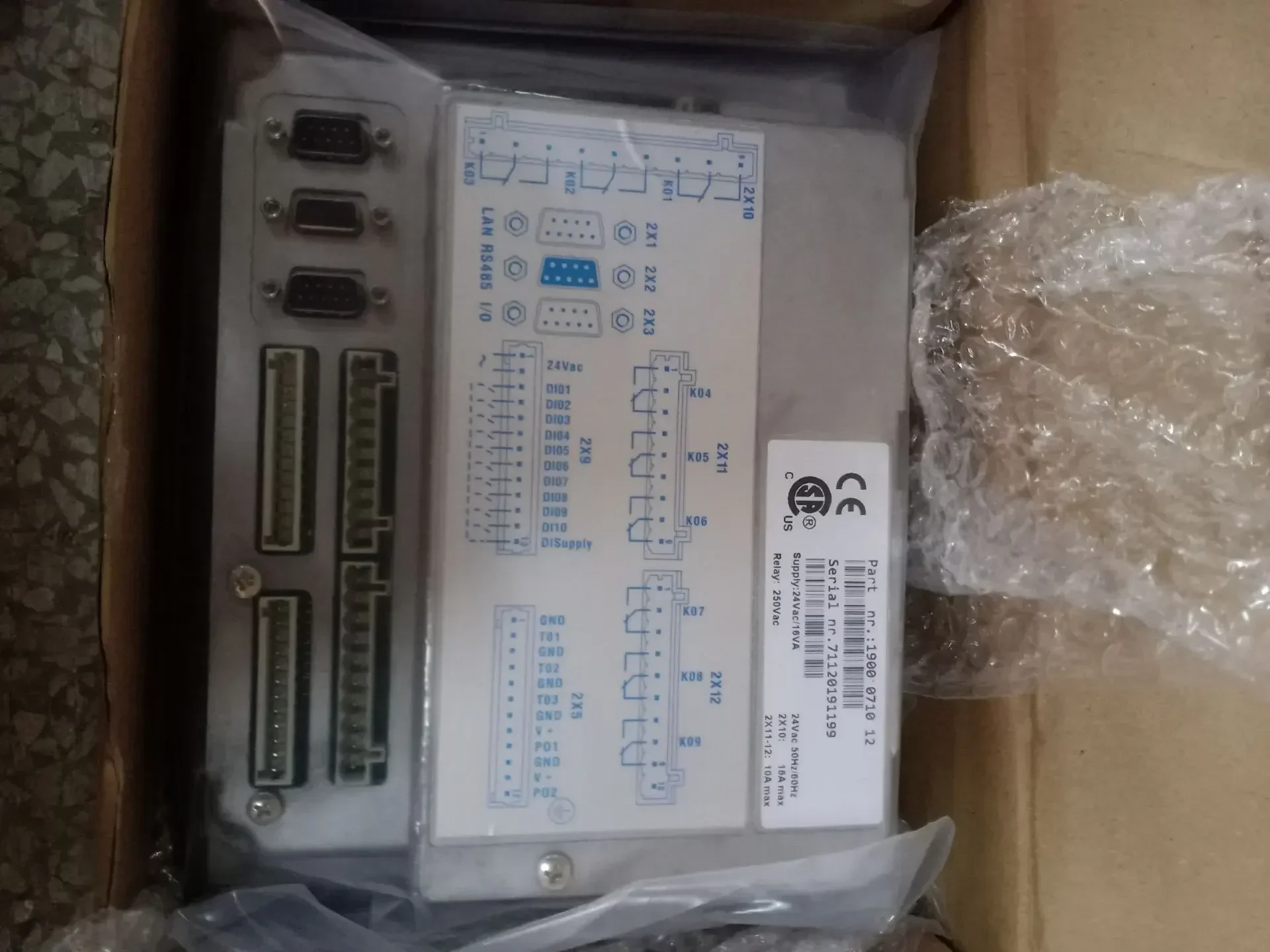 AC Motor Speed Controller 1900071012 Control Circuit Board Panel for Air-Compressors