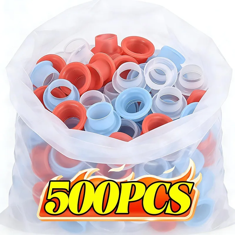

500/10 шт. силиконовые уплотнительные прокладки для смесителей, герметичные уплотнительные кольца, резиновые заглушки для резьбовых соединений труб и шлангов, предотвращающие протечки