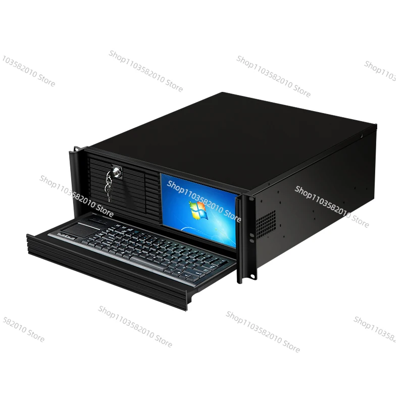 

Ruilei-Rack-type 4u industrial control all-in-one machine with screen host keyboard server computer 1213th generation/i3i5i7i9