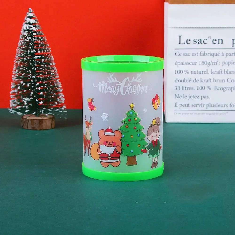Student Gifts Cosmetics School Office Supplies Christmas Pen Holder Mini Makeup Box Stationery Organizer Makeup Brush Holder