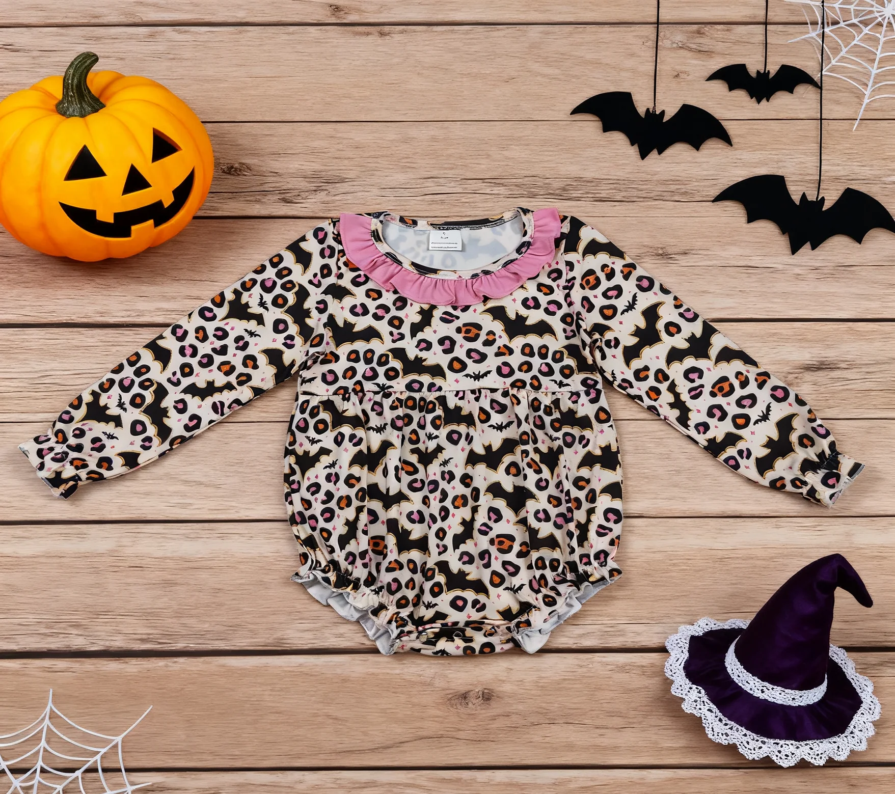 

Z901-12 LR2473 Baby Boys Bubbles Infant Jumpsuit Kids One-piece Newborn Romper Toddler Halloween Clothes