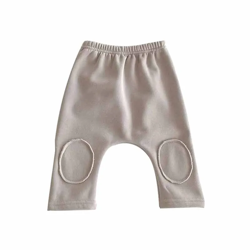 Leggings vêtements d'extérieur Patch pantalon pantalon intérieur enfants mignon bébé en peluche automne hiver nouvelle Version coréenne bébé épaissi chaud enfants
