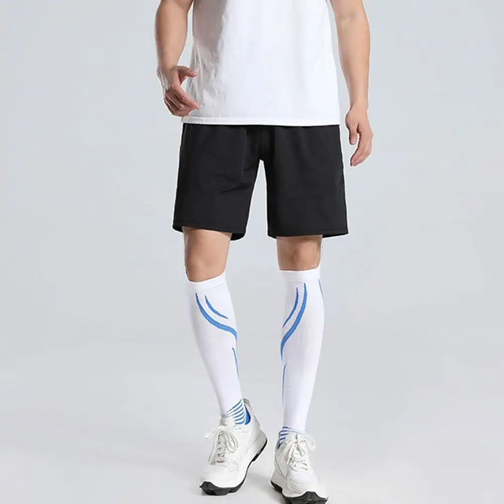 

1 Pair Breathable Sport Calf Compression Sock Comfortable High Elasticity Fitness Long Leg Socks Perspiration Easy To Put On