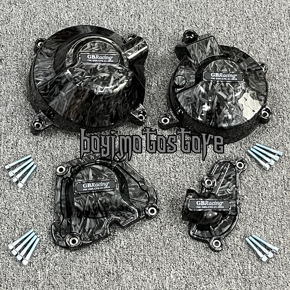 

MT-09 AMT 2025 Engine Protection For YAMAHA XSR900 GP 2024-2025 & XSR900 2022-2025 Moto Engine Protective Cover Forged Texture