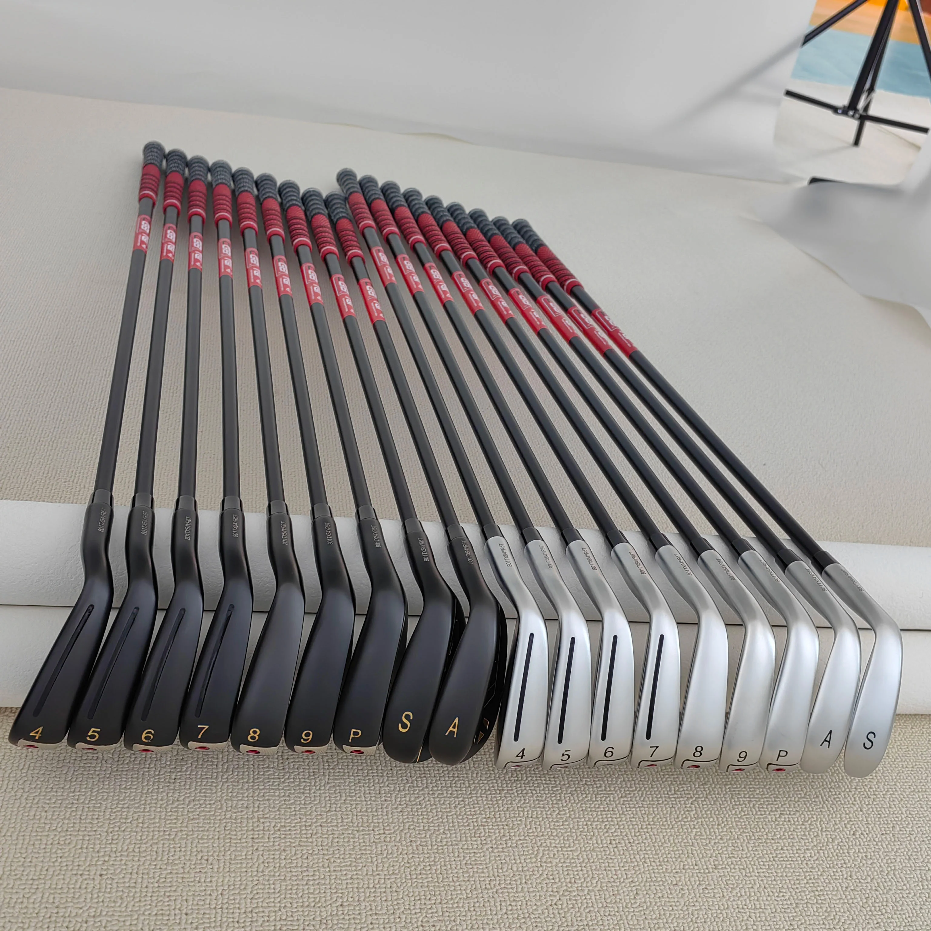 CGB Golf irons,golf iron sets,golf iron,9pcs/sets,4~9PAS,Graphite/steel shaft Right Hand Silver