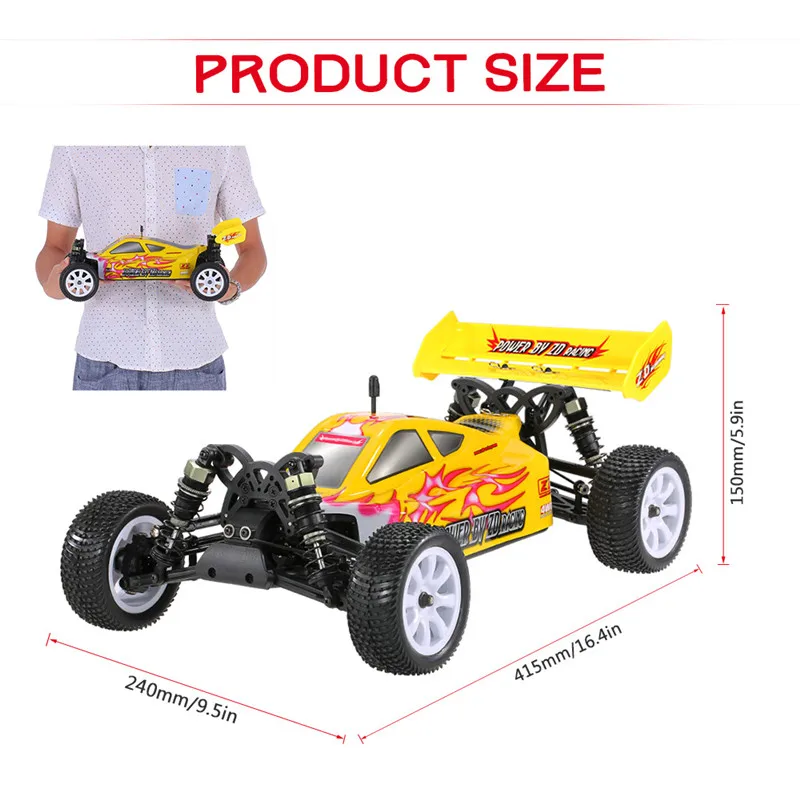 ZD Racing Thunder B-10E 9102 RC Car 1:10 2.4Ghz 4WD Brushless With 45A ESC RC Car RTR Electric Off-Road Buggy Outdoor Toys