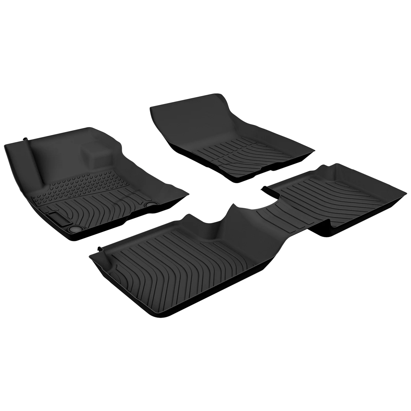 Car Floor Mats Replacement for Ford Bronco Sport 2021-2023 & Maverick 2022-2023 All-Weather