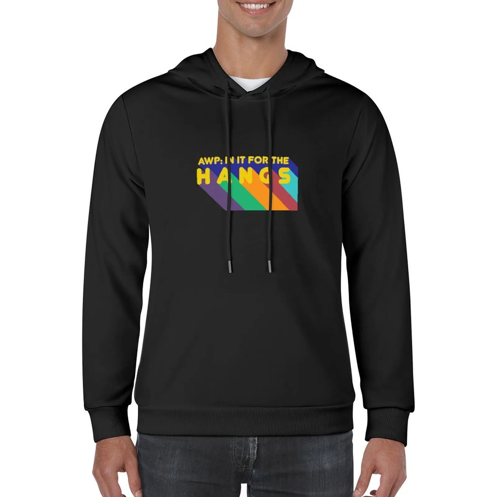 AWP: In It for the Hangs Hoodie autumn korean autumn clothes hooded shirt anime clothes new hoodies and sweatshirts