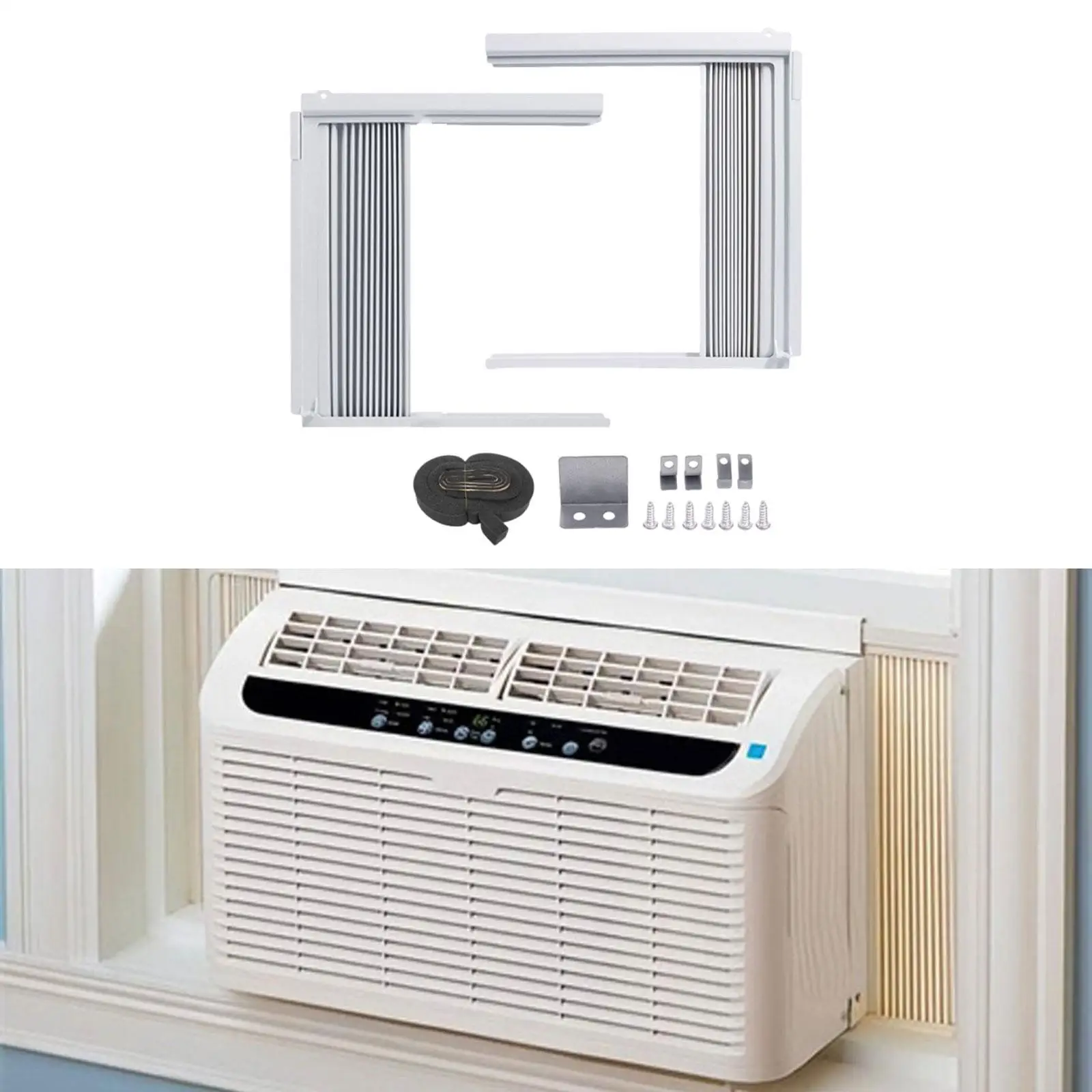 نافذة مكيف الهواء لوحة جانبية لوحة العزل المحيطي استبدال ملحقات التيار المتردد المحمولة نافذة لوحة جانبية للتيار المتردد مع الإطار