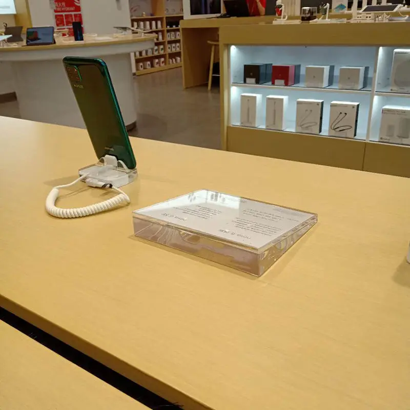 Acryl Preis schild Rack transparente Logo-Basis geeignet für mobile Einzelhandel geschäfte oder Supermärkte