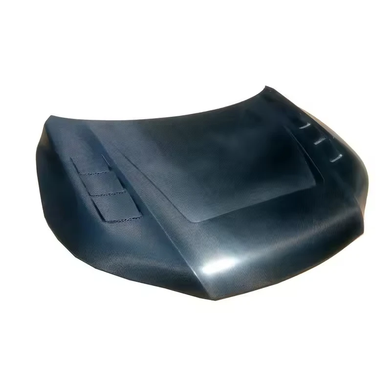 2008 Para Accord Ex-l Coupe غطاء محرك السيارة المخصص من ألياف الكربون لـ 2009-2011 honda Accord 8th 9th 10th Gen، بعد تركيب السيارة #3